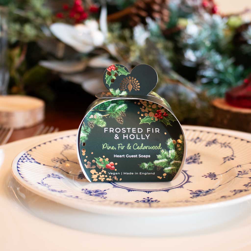 ENGLISH SOAP C° 3x20g – Frosted Fir & Holly - Oosterzele