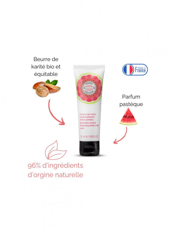 Hand en voet crème watermeloen - Lokeren