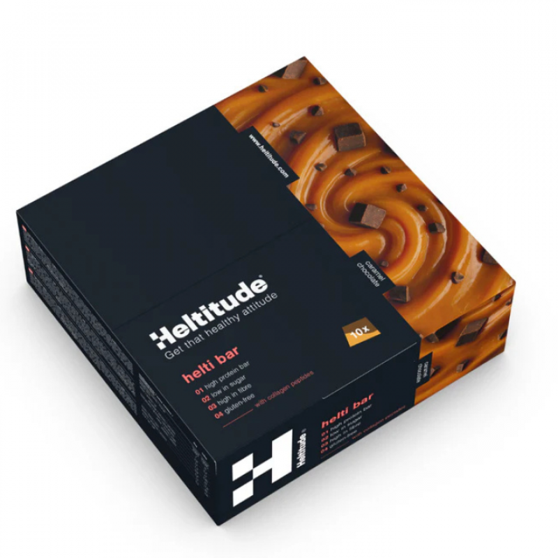 Helti Bar collageen chocolate caramel - Avelgem