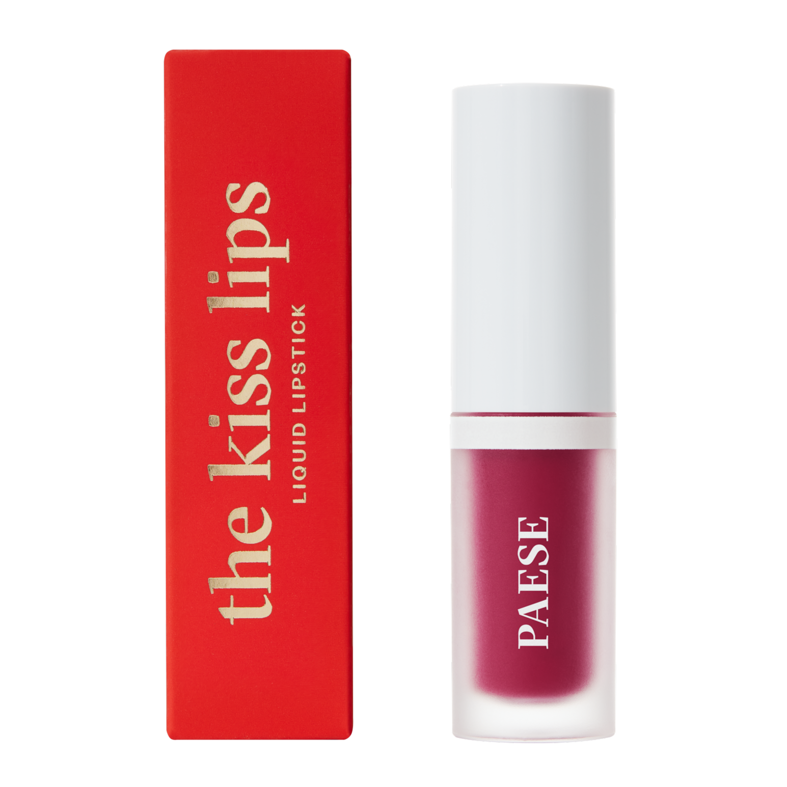 The Kiss Lips Liquid Lipstick 05 Raspberry Red - 3,4 ml - Antwerpen
