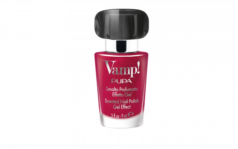 Vamp! Nail Polish - Glimmering Red - Lier