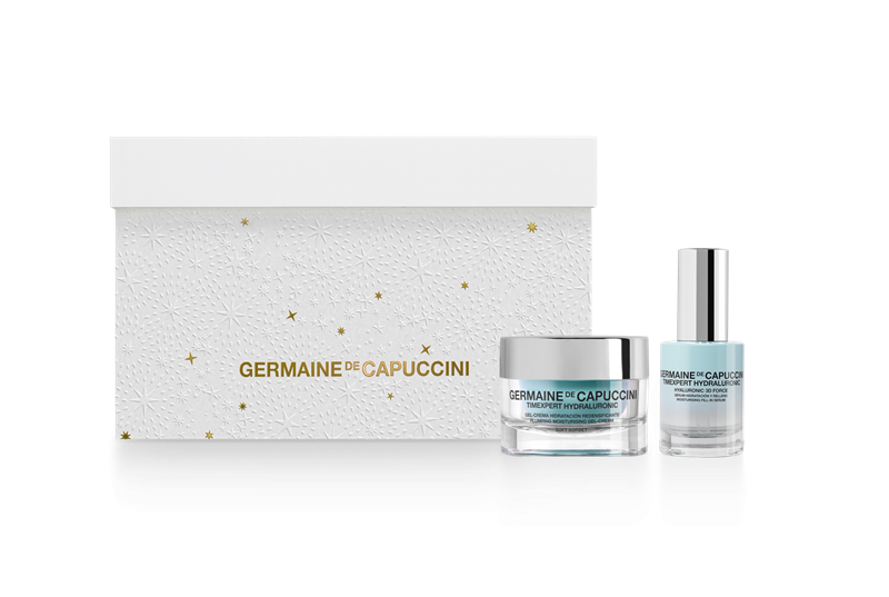 Giftbox duo Hydraluronic  soft cream 50 ml + serum 30 ml met toilettasje - Sint-Lievens-Houtem
