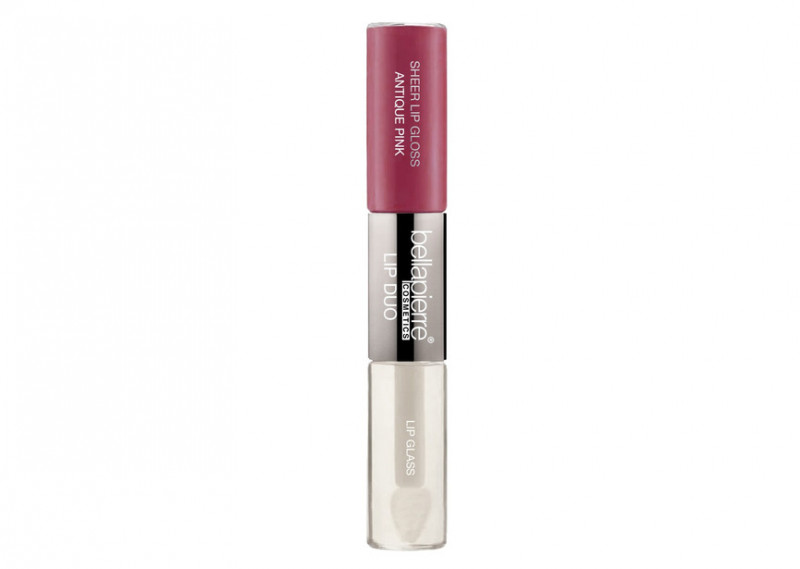 Sheer Lip Gloss & Clear Glass Duo - Antique Pink - Alken