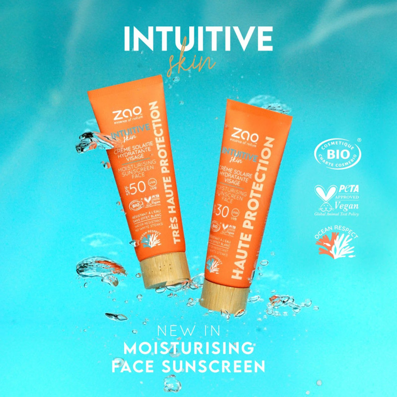 Biologische Moisturising Sunscreen Face met SPF 30 - Mechelen