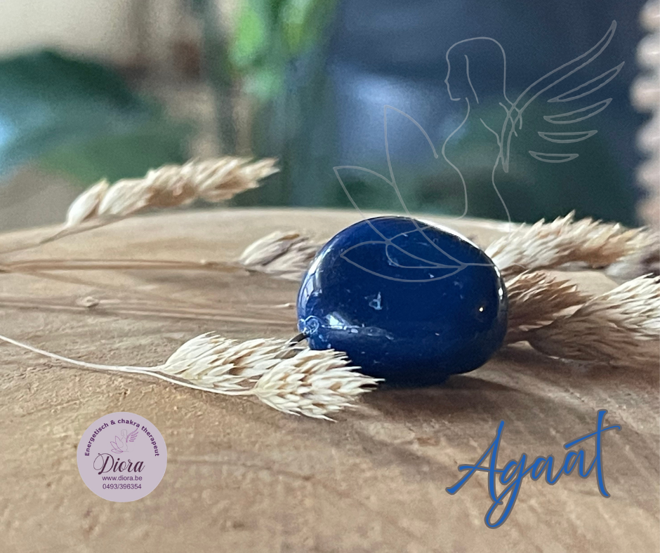 Agaat blauw B - Peer
