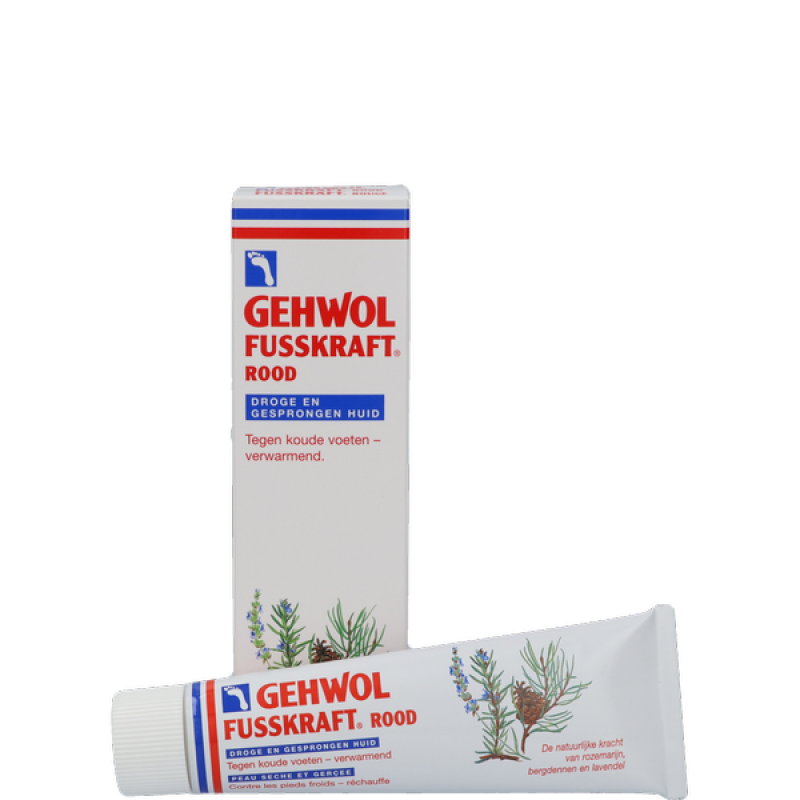 Gehwol Fusskraft Rood 75 ml - Kuringen