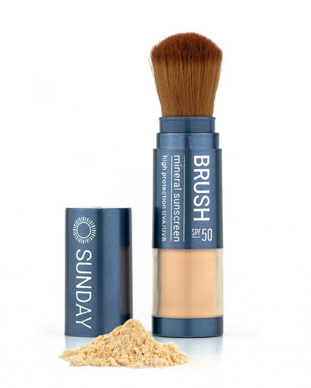 MINERAL SUNSCREEN POWDER SPF 50 - LIGHT - Rotselaar