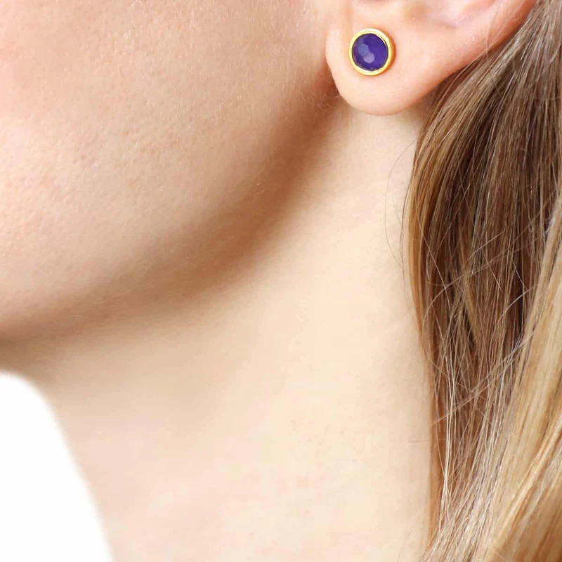  Formosa Earrings Purple - CPE972C - Diest