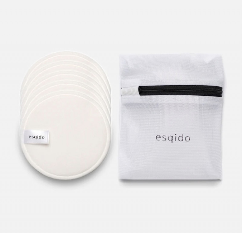 Reusable Makeup Pads (5 watjes) Companion Round - GROEN - Tongeren 