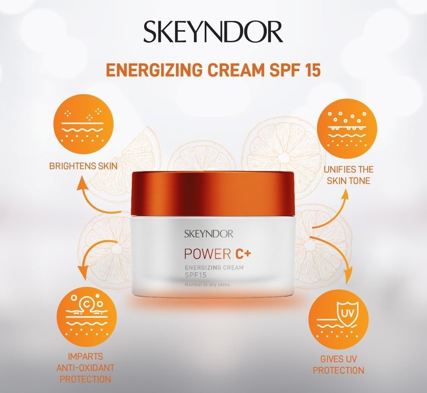 Power C+ Energizing Cream SPF15 50ml - Lier