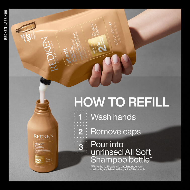 All Soft Shampoo Refill 500ml - Diest
