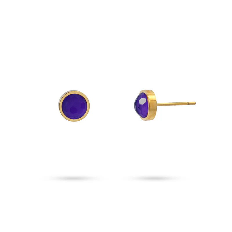  Formosa Earrings Purple - CPE972C - Diest