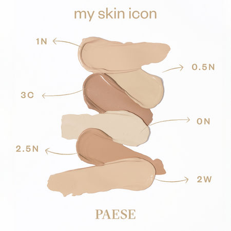 My Skin Icon Mattifying Foundation with Satin Finish 2,5N Nude Beige - 33 ml - Gullegem