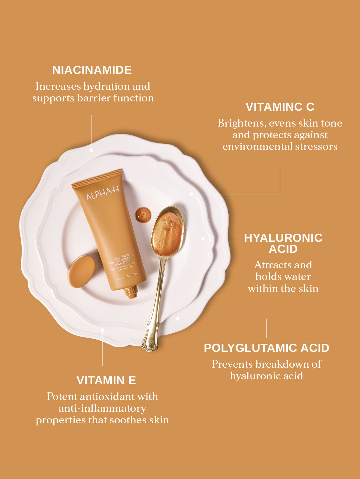 Daily Dose Multivitamin Glow Body Serum - LIMITED EDITION - Keerbergen
