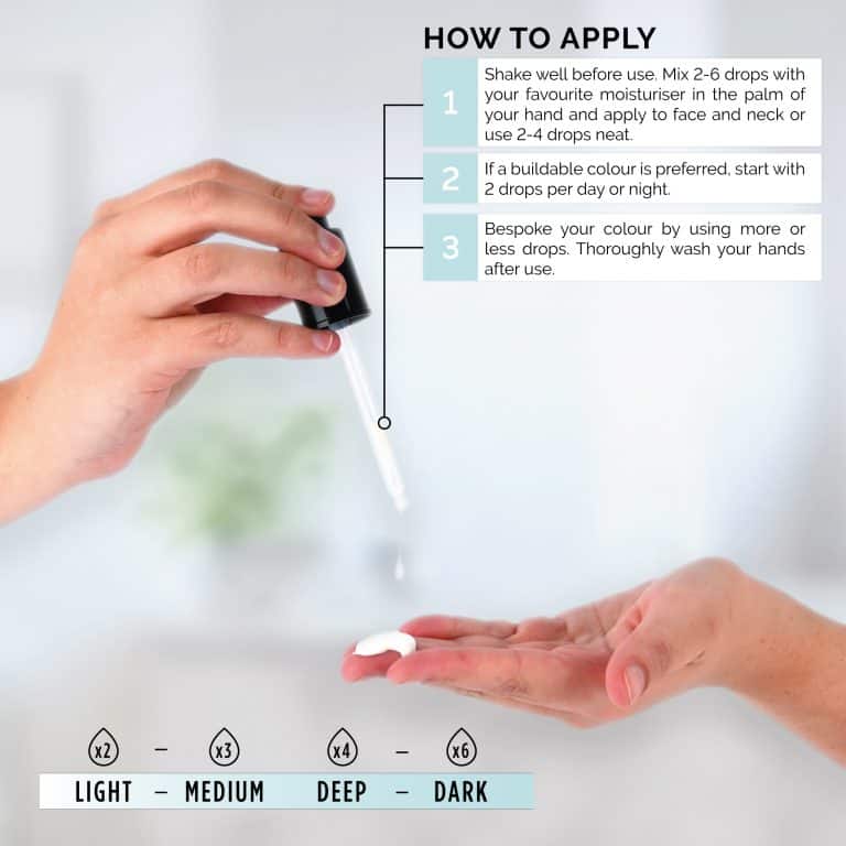 Self tan concentrated drops 30ml - Zoutleeuw