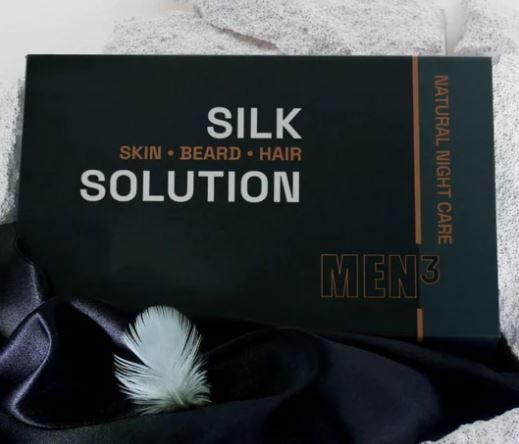 MEN³ Silk Solution 25 momme sloop Ivoor (50*70cm) - Turnhout
