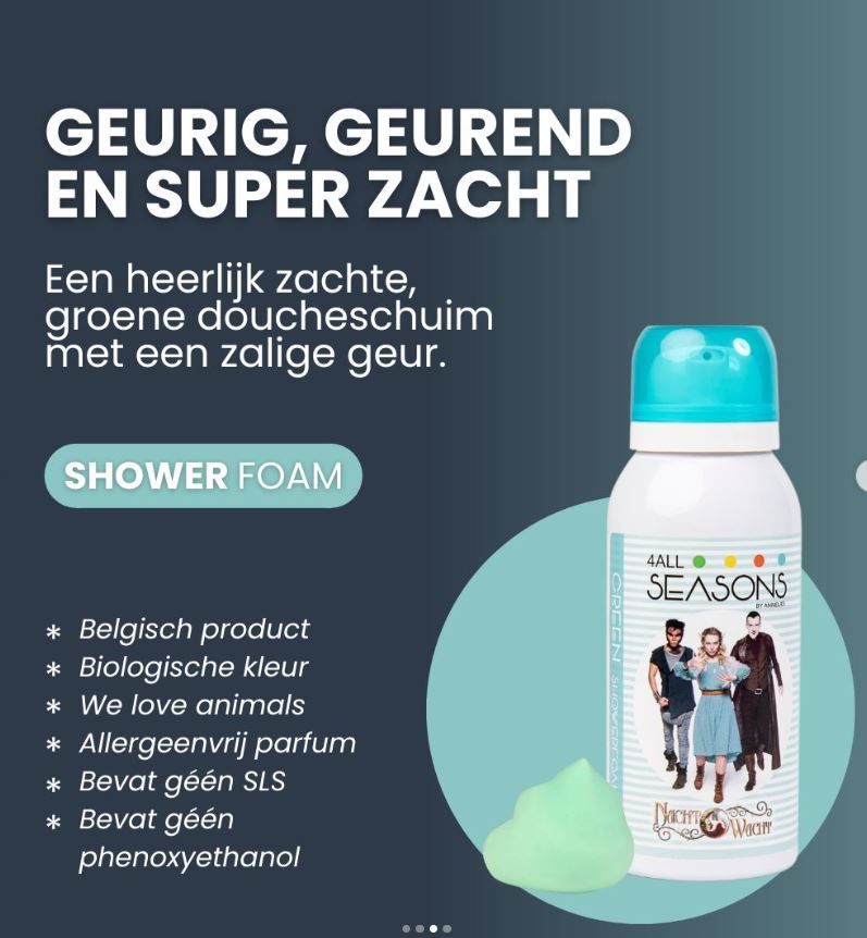 Shower Foam Nachtwacht 100ml - Sint-Maria-Lierde