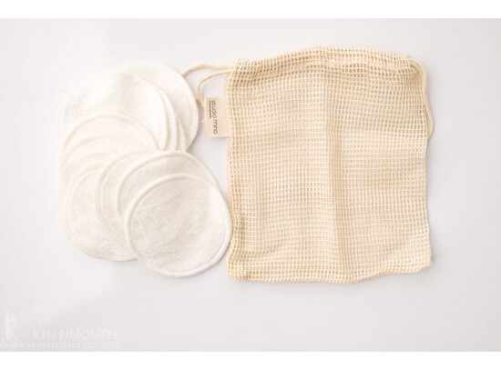 Bamboo navulpak 12 herbruikbare pads + waszakje - Berchem