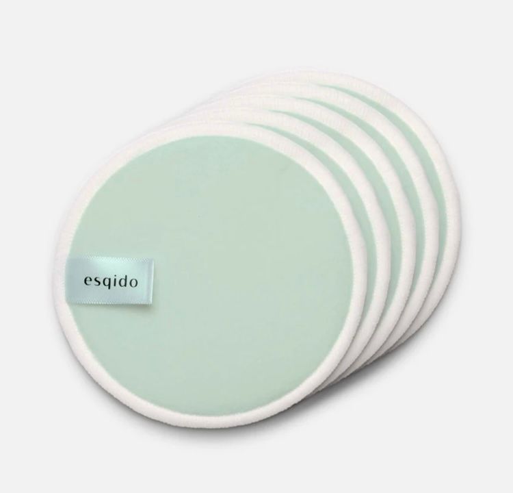 Reusable Makeup Pads (5 watjes) Companion Round - GROEN - Tongeren 