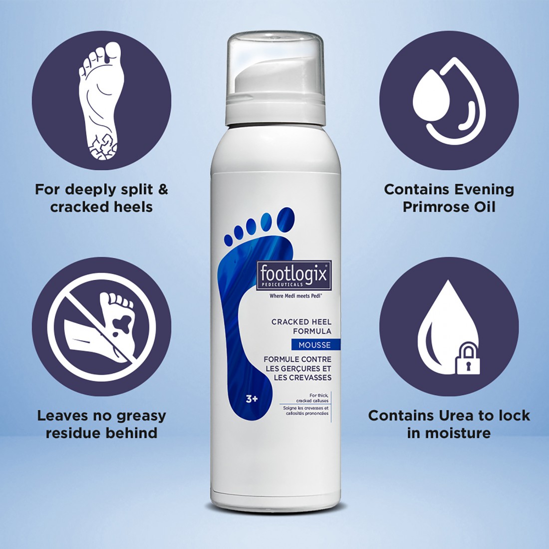 Footlogix® Cracked Heel Formula | 125ml - Sint-Katelijne-Waver