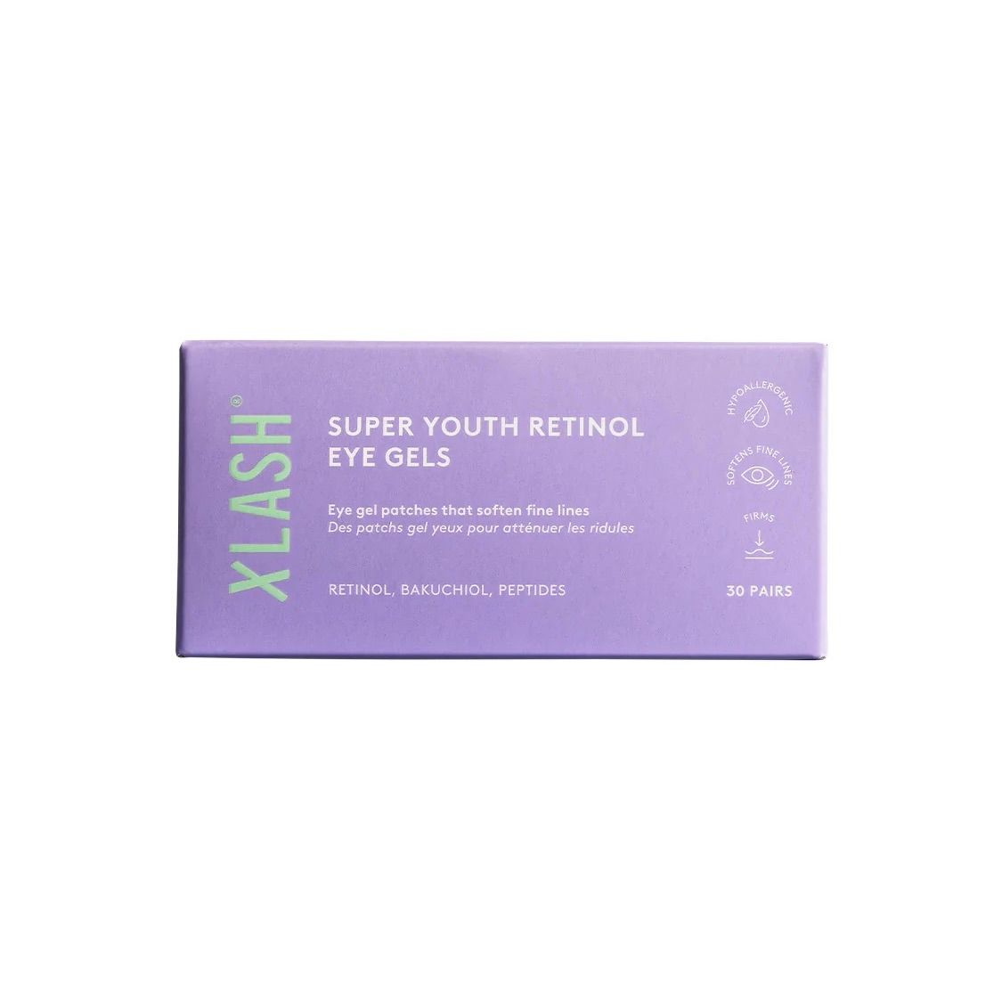 PATCHES SUPER YOUTH RETINOL - XLASH EYE GEL (30 PAAR) - Rotselaar