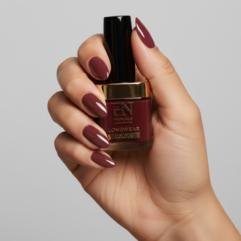 Longwear nagellak 412 cuzco bordeaux - Lokeren